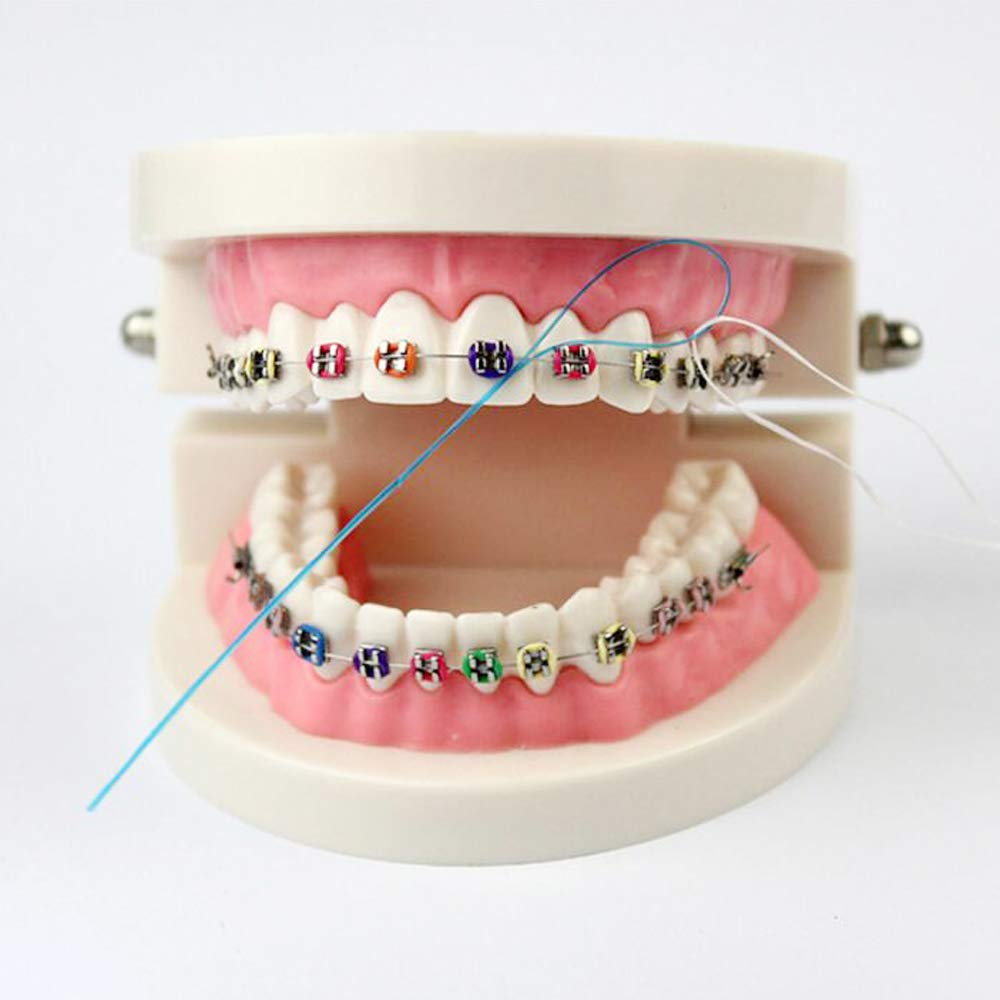 Contents showing 210 floss threaders and case