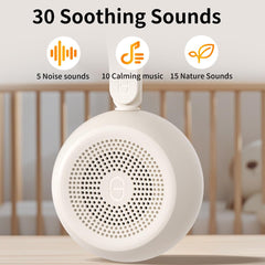 Easysleep baby sleeping with sound machine supports calm bedtime routines