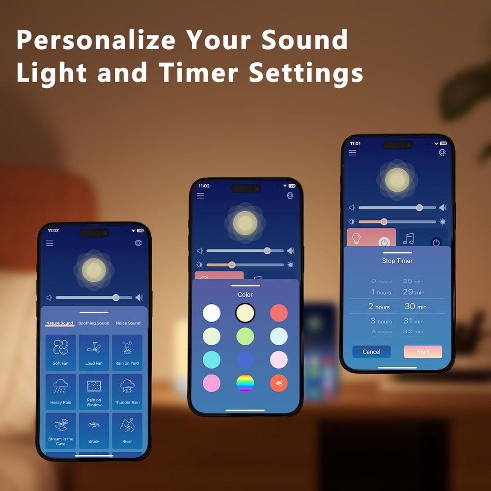 Easysleep sound machine portable design highlights travel-friendly sleep support