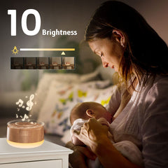 Easysleep 12 color night lights with adjustable brightness for calming evenings