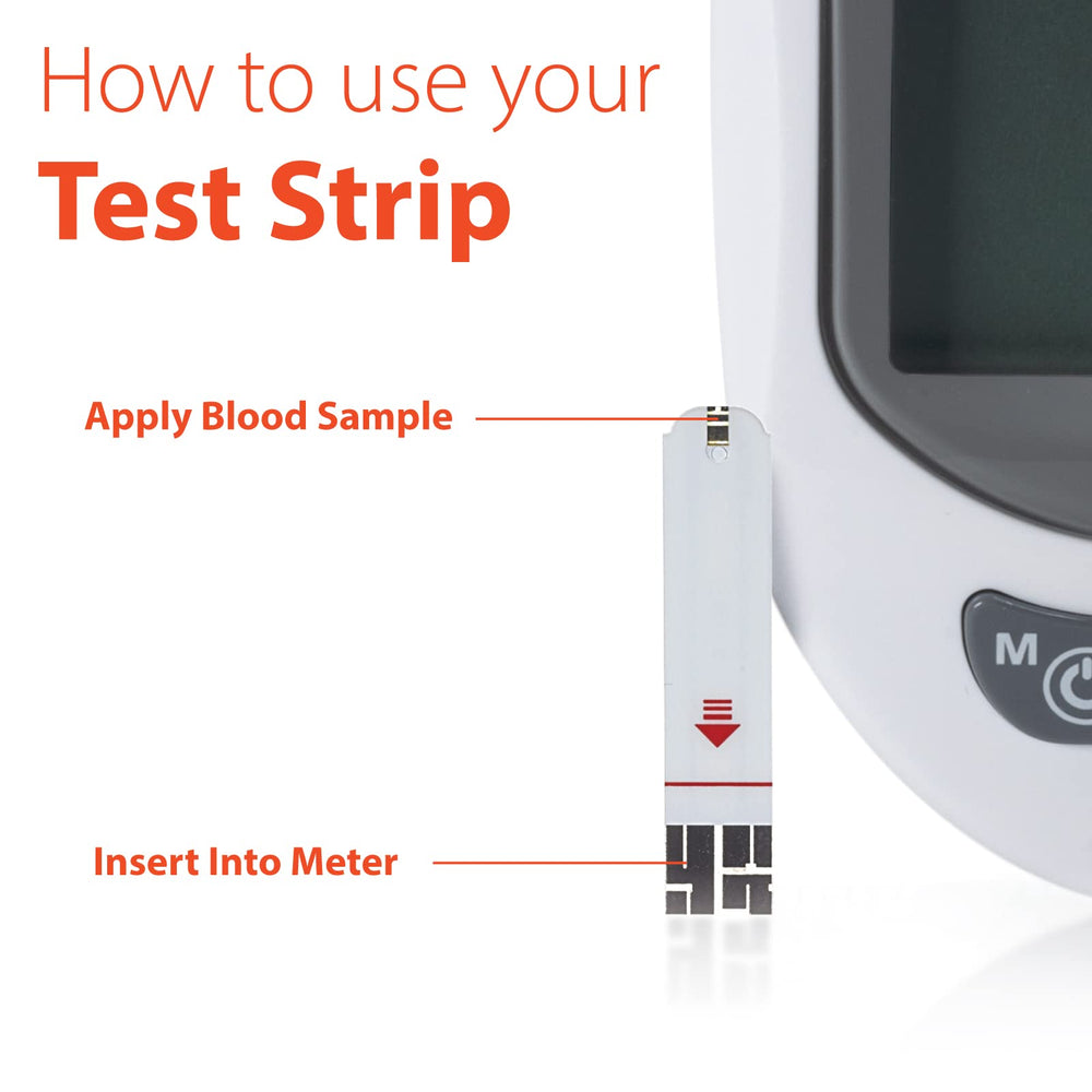 EasyTouch test strips delivering results in five seconds for fast monitoring