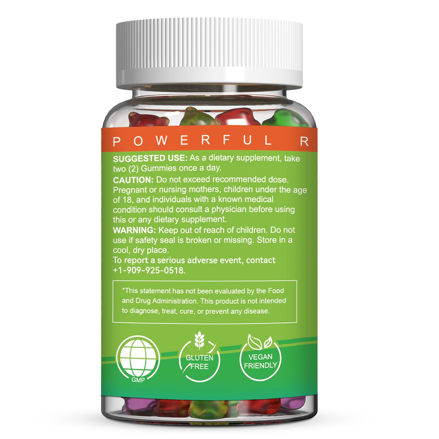 Happy consumer with EAZGOO gummies bottle