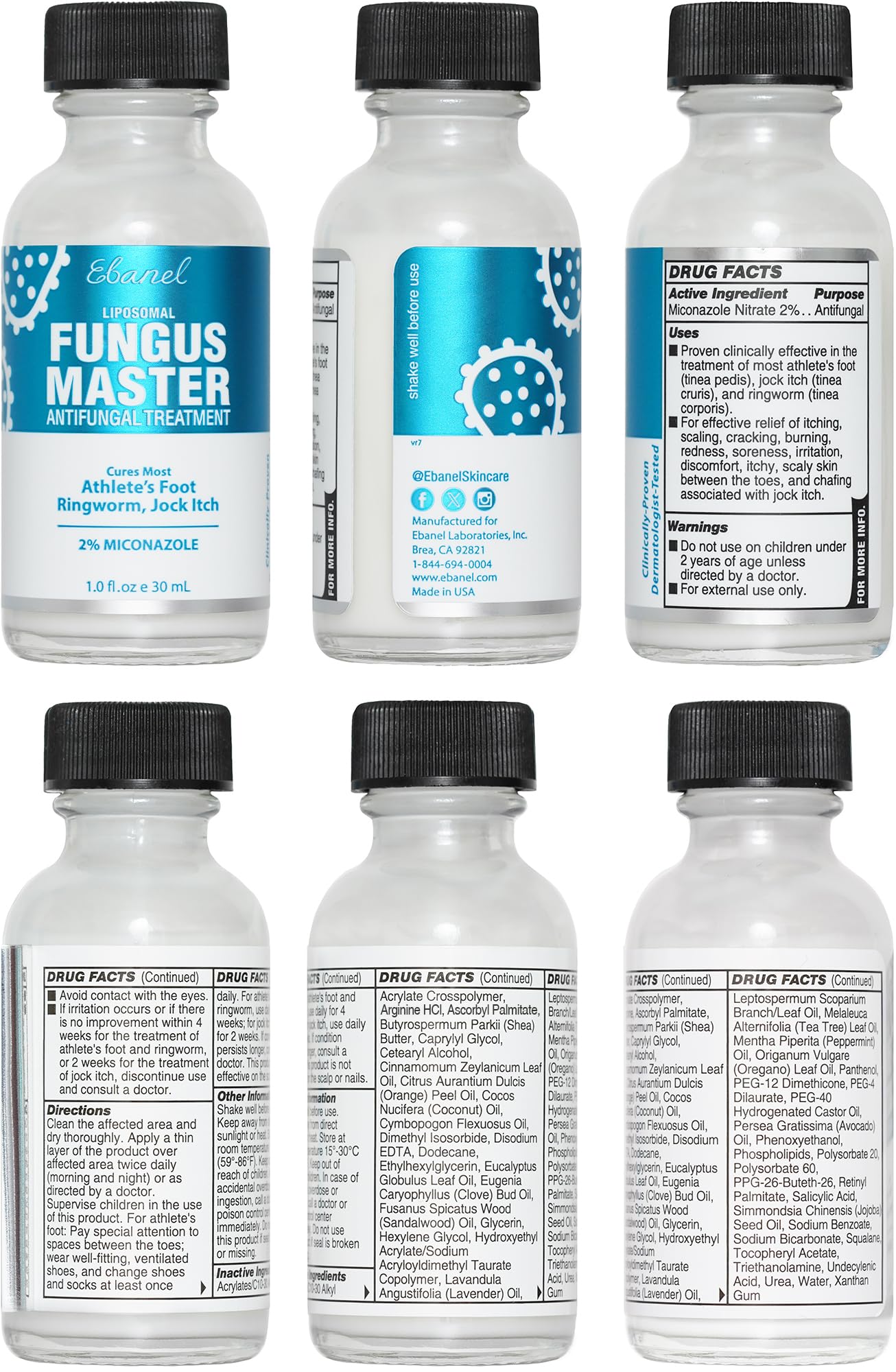 Ebanel hypoallergenic-odorless-non-greasy-foot-care offers a clean, comfortable experience