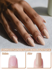 EBANKU brown chocolate acrylic powder swatches highlighting rich, natural tones for chic nail art.