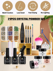 EBANKU top coat, primer, and dehydrator to protect and finish nails.