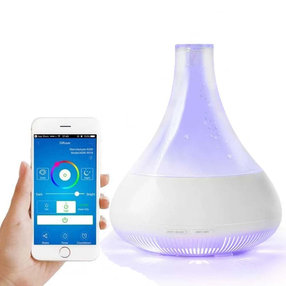 Ebooine smart aromatherapy diffuser front view for room fragrance and ambiance
