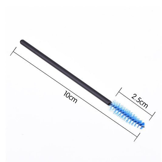 EBOOT mascara wands with black handle for comfortable grip during routines.