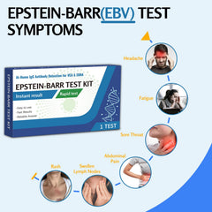 Finger-prick blood sample collection with lancet for EBV test
