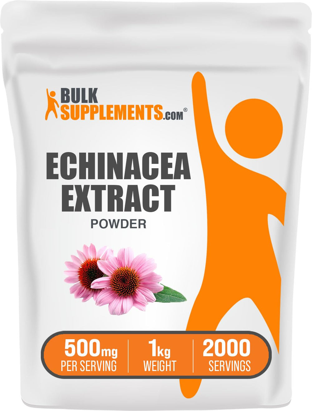 BulkSupplements Echinacea Extract Powder 1kg package front view