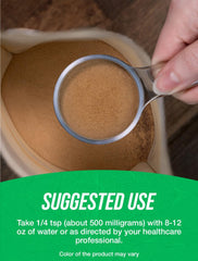 Measuring scoop with Echinacea Extract Powder