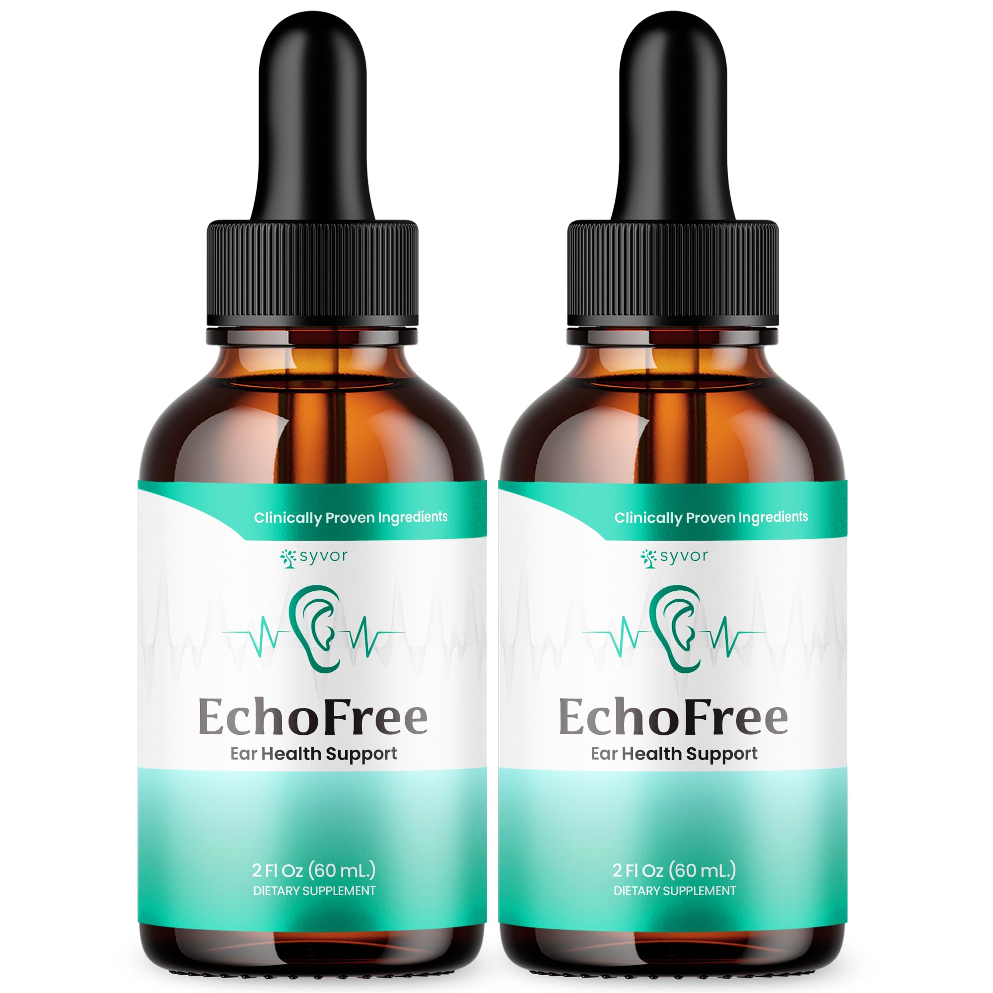 Two-pack Echo Free Drops bottle front hero image