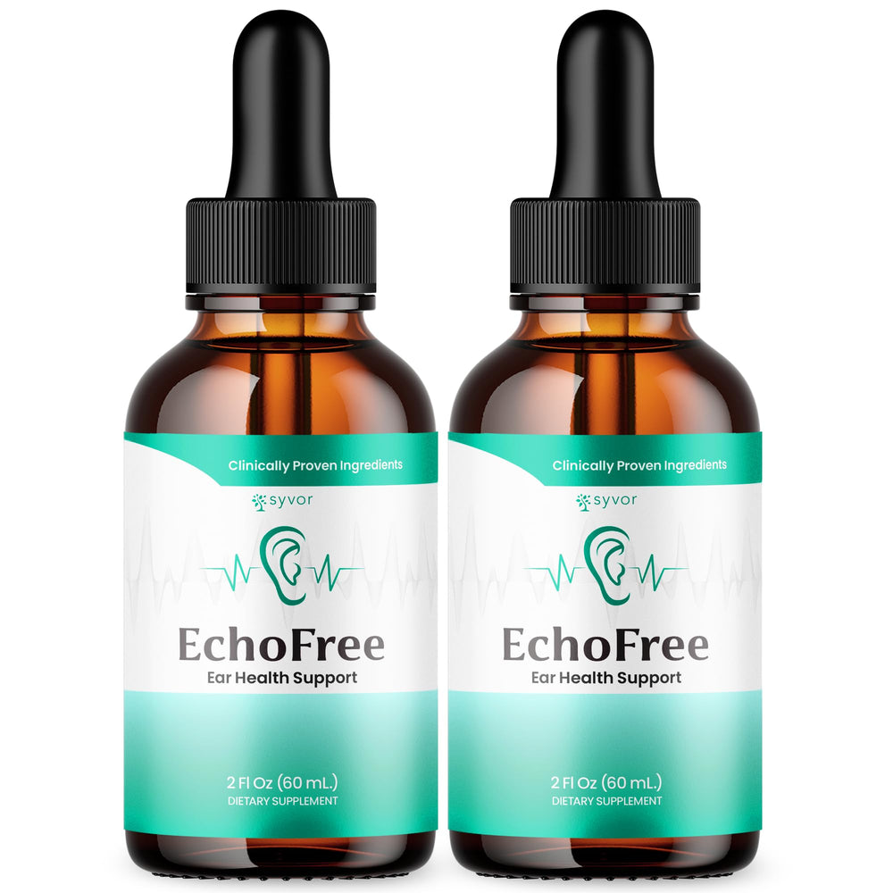 Two-pack Echo Free Drops bottle front hero image