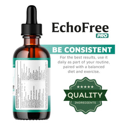 Echo Free Drops bottle front view