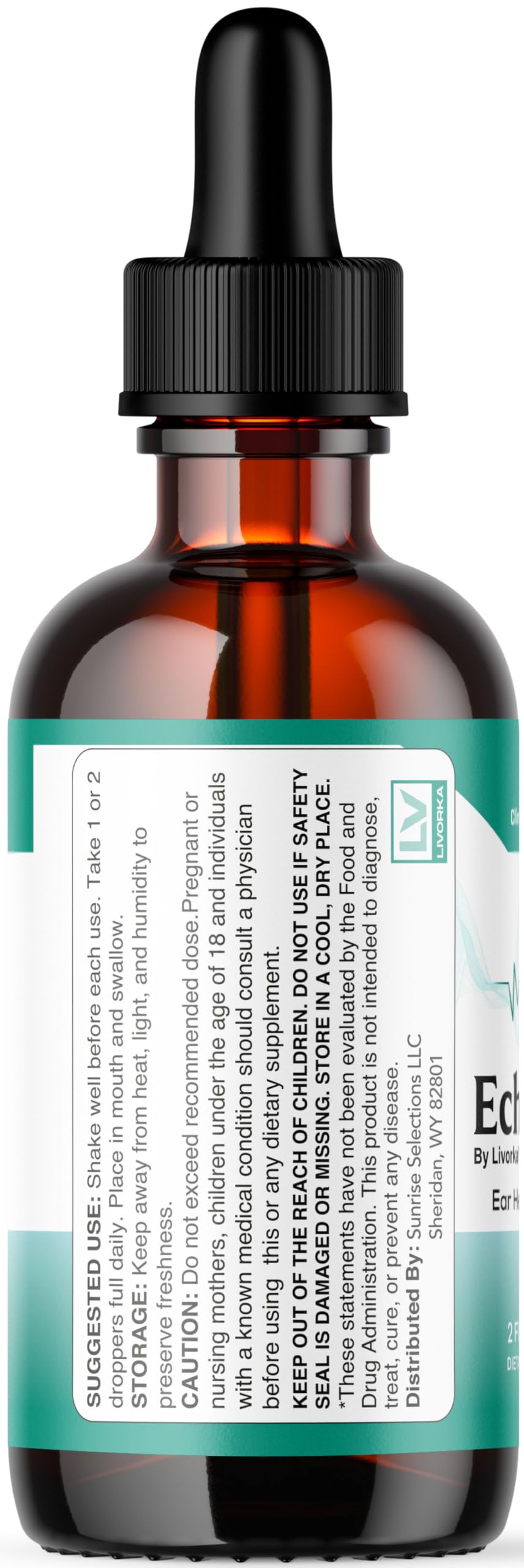 EchoFree Pro Drops product shot with two bottles