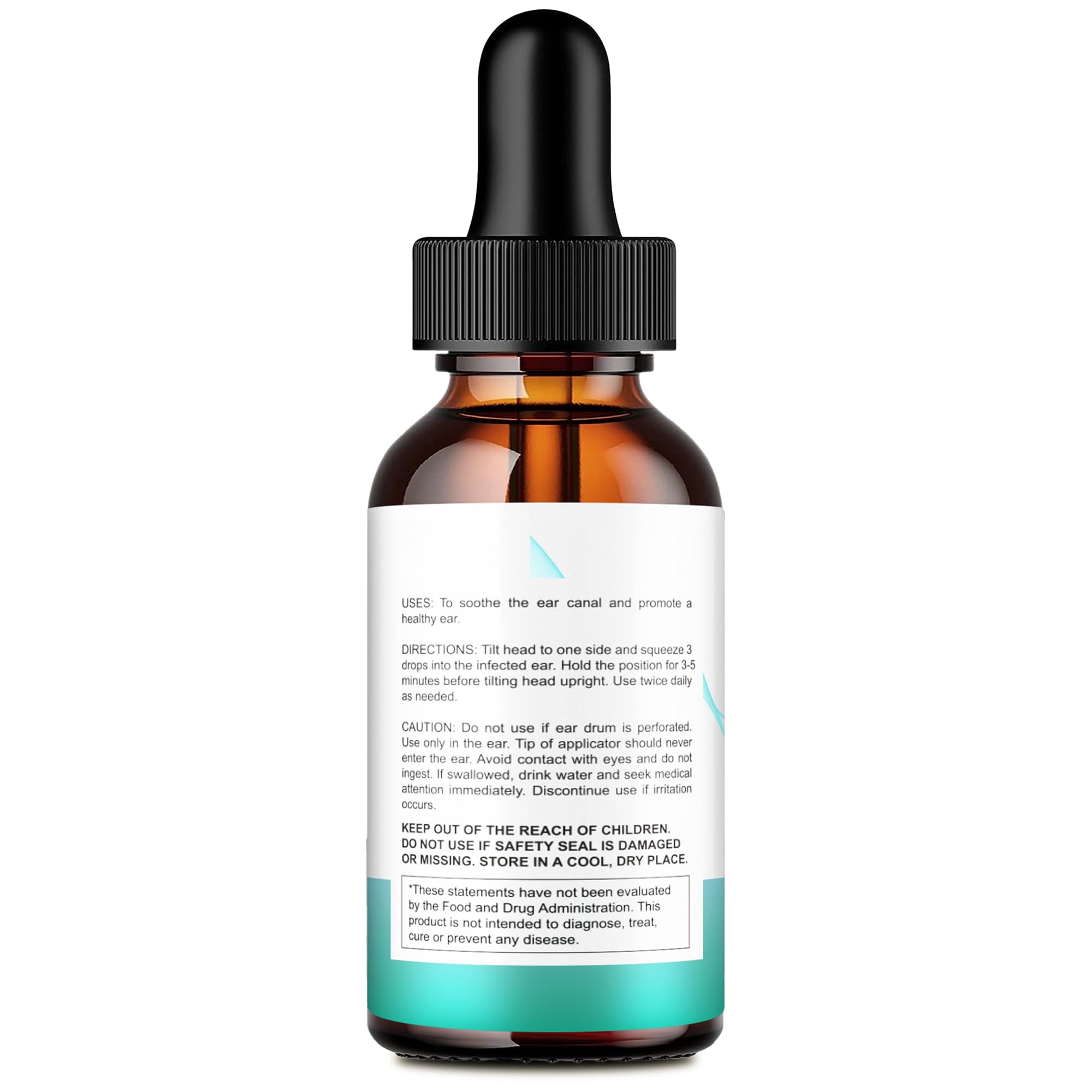 Dropper dispensing Echo Free Tinnitus Drops