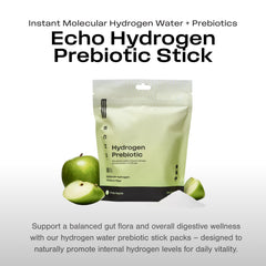 Echo Water individual stick packets laid out to show portability and convenience