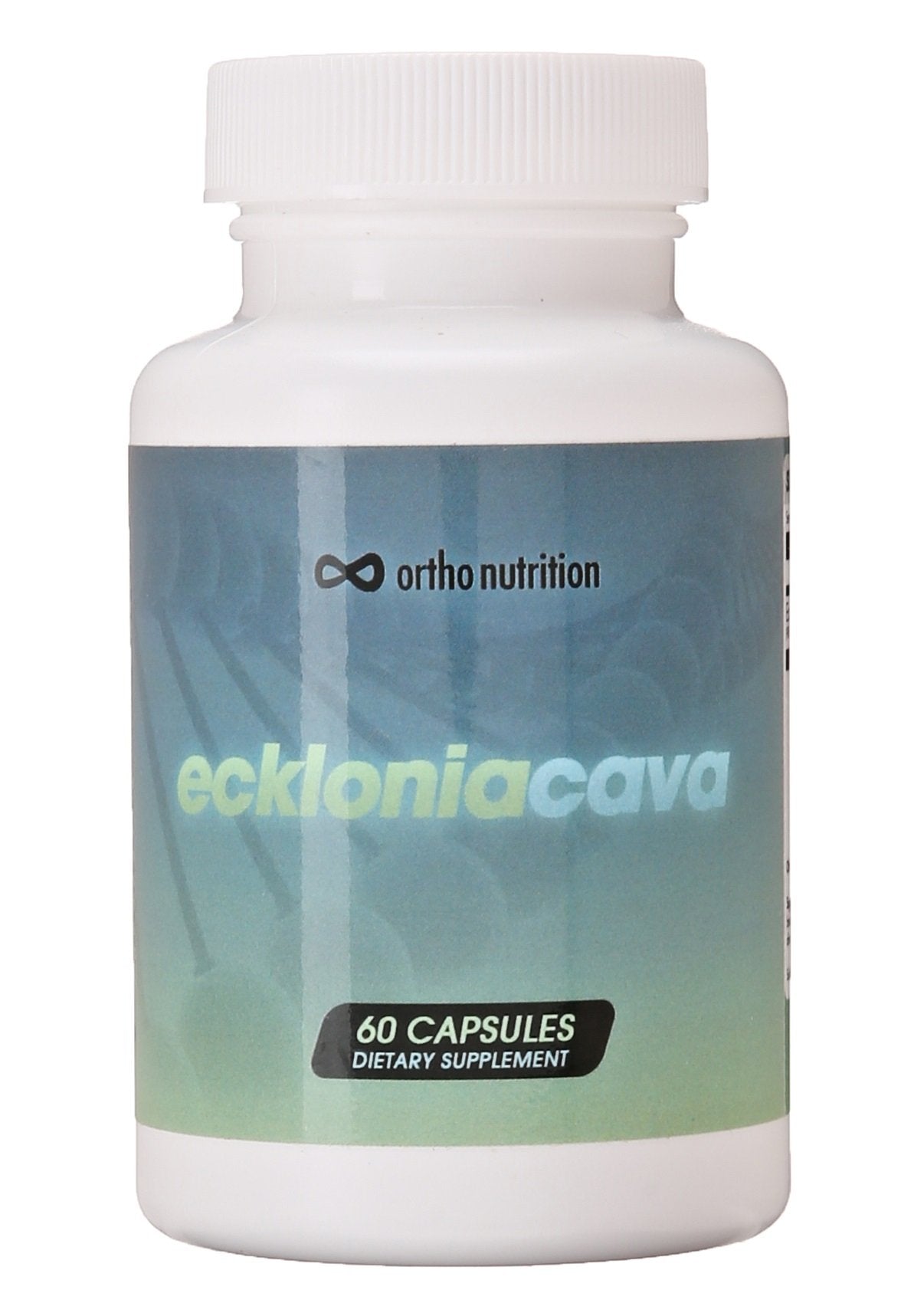 Ortho Nutrition Ecklonia Cava Extract bottle with 60 capsules