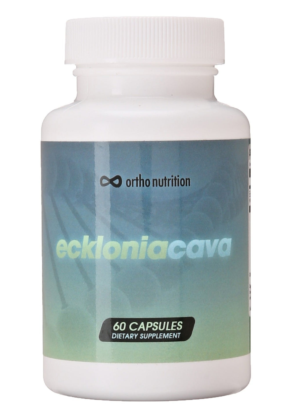Ortho Nutrition Ecklonia Cava Extract bottle with 60 capsules