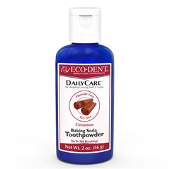 Eco-Dent DailyCare Cinnamon Toothpowder jar and packaging
