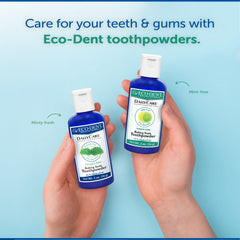 DailyRinse single-use pack included with Eco-Dent DailyCare