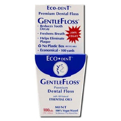 Close-up of Eco Dent Floss Gentle Mint 100yd3 100-yard spool