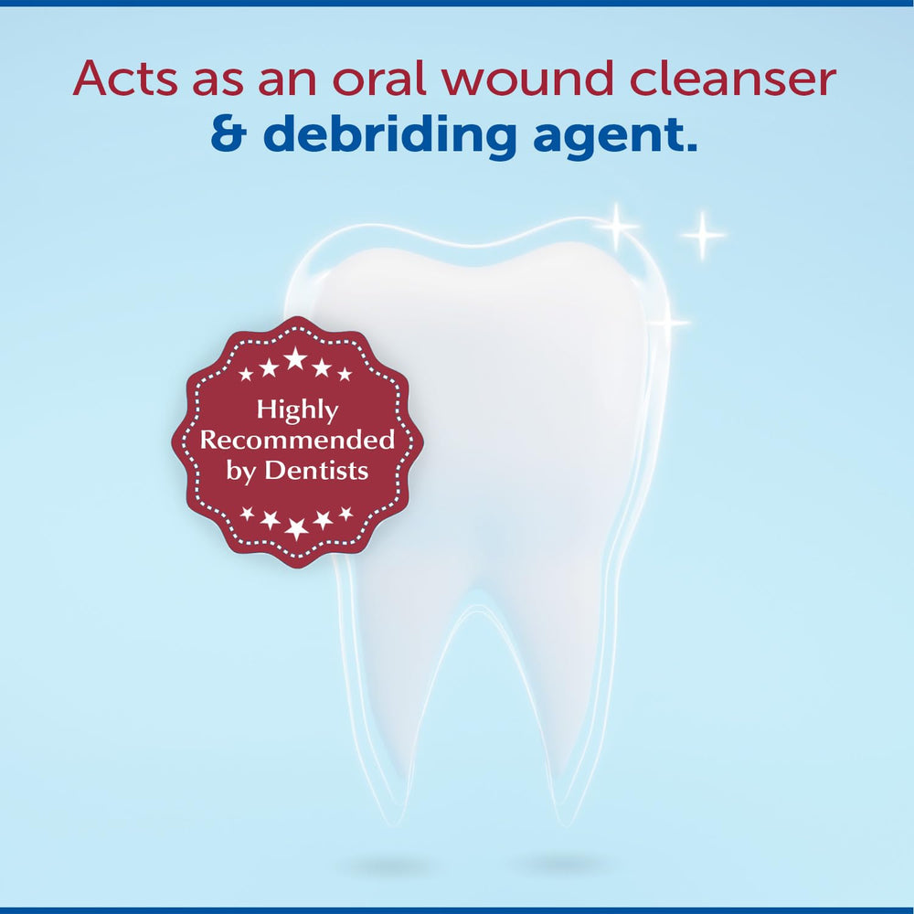 Dentist-recommended Eco-Dent DailyRinse packaging
