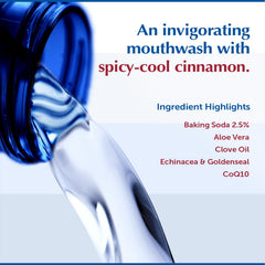 Two-pack Eco-Dent Cinnamon Mouthwash display