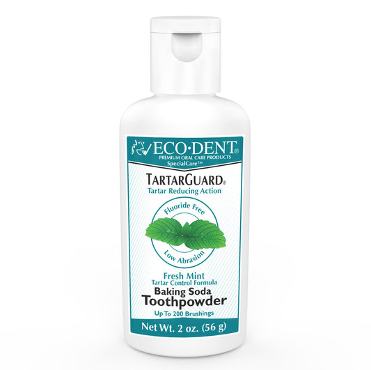 Hero image of Eco-Dent TartarGuard Toothpowder with DailyRinse