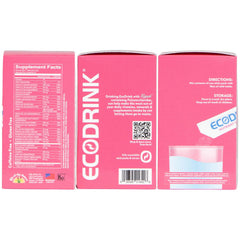 Front view of Lily of the Desert EcoDrink 24-stick box packaging