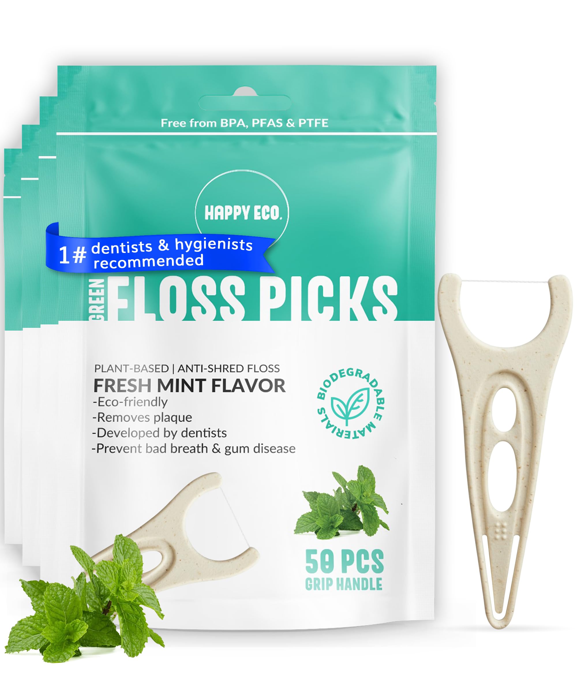 Eco-friendly, sustainable dental care packaging