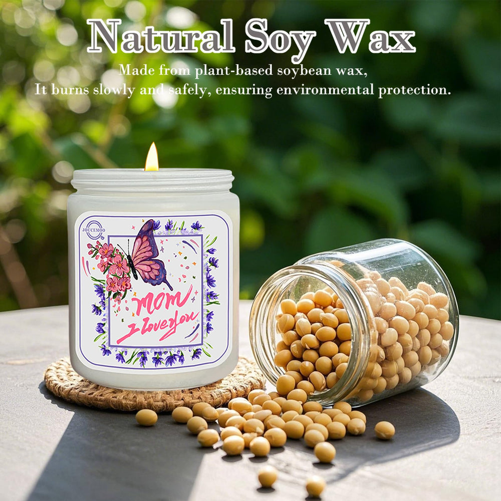 Eco-friendly cotton wick for clean, smoke-free burn