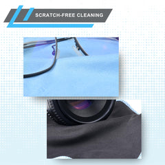 Cloth being used to clean a smartphone screen