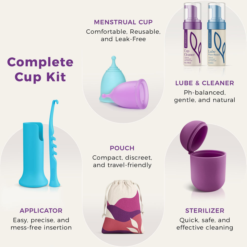 EcoBlossom water-based lube keeps insertion smooth for comfortable use