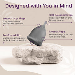 EcoBlossom leak-proof design demonstrating reliable protection during daily activities