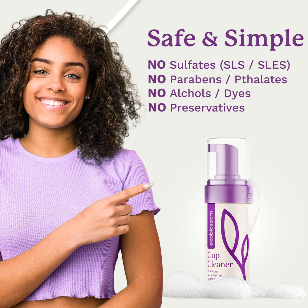 EcoBlossom portable cleaner on-the-go keeps cups fresh during trips.