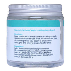 Ecofam travel-friendly packaging for toothpaste tablets