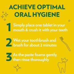 Ecofam bubble gum toothpaste tablets