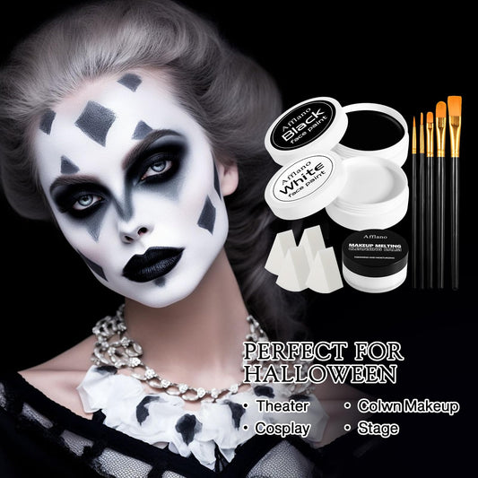ecoFavor White paint 50g jar for sharp, dramatic designs