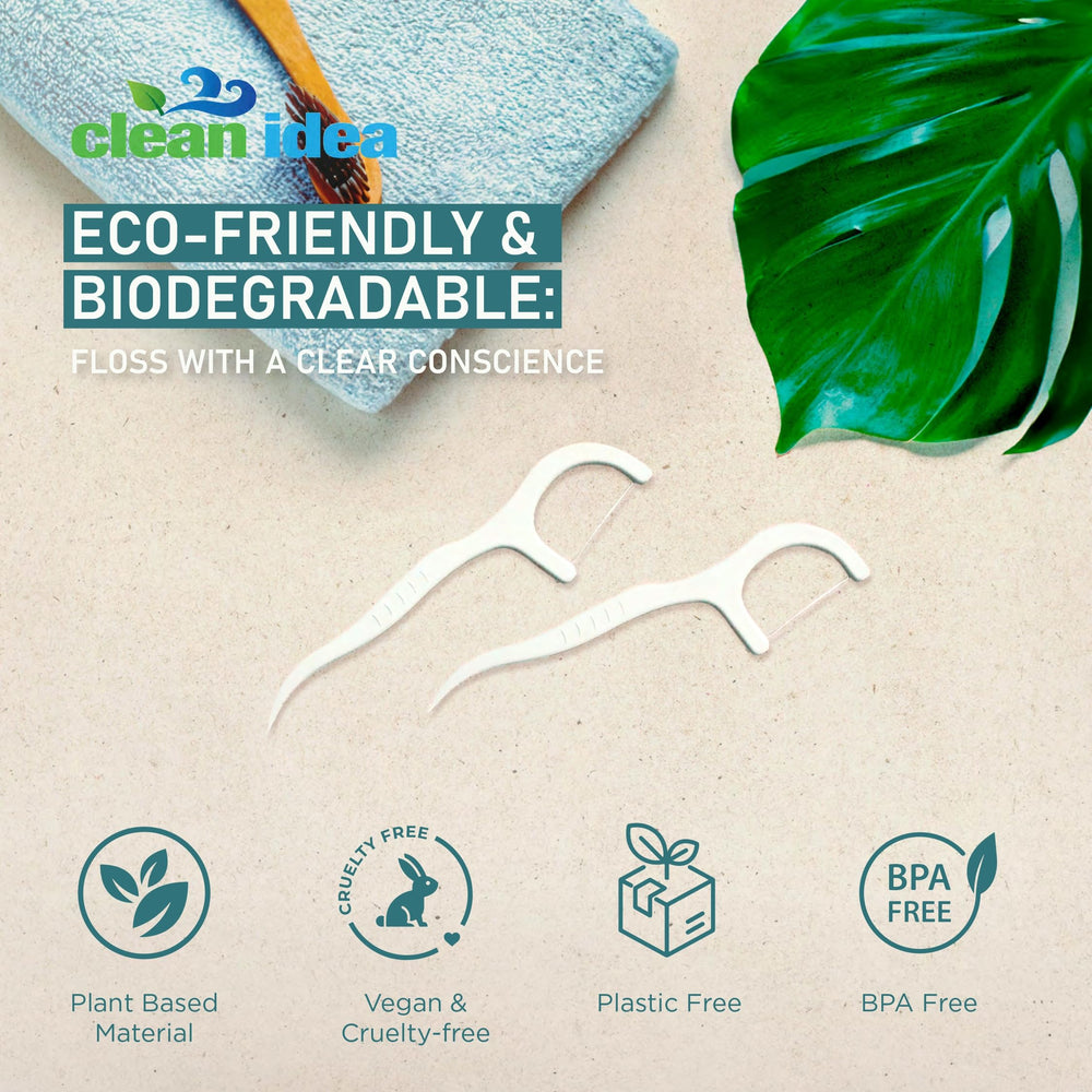 Shred-resistant ergonomic EcoFlosser handle