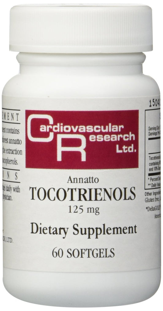 Ecological Formulas Annatto Tocotrienols bottle and label