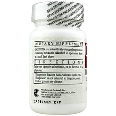 Close-up of Oncotonin Melatonin 10 Mg 30 Caps capsules