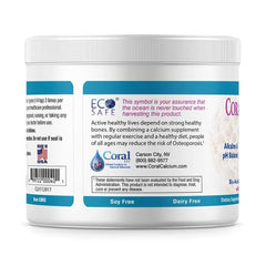 EcoPure Coral Calcium Powder showing 72 trace minerals