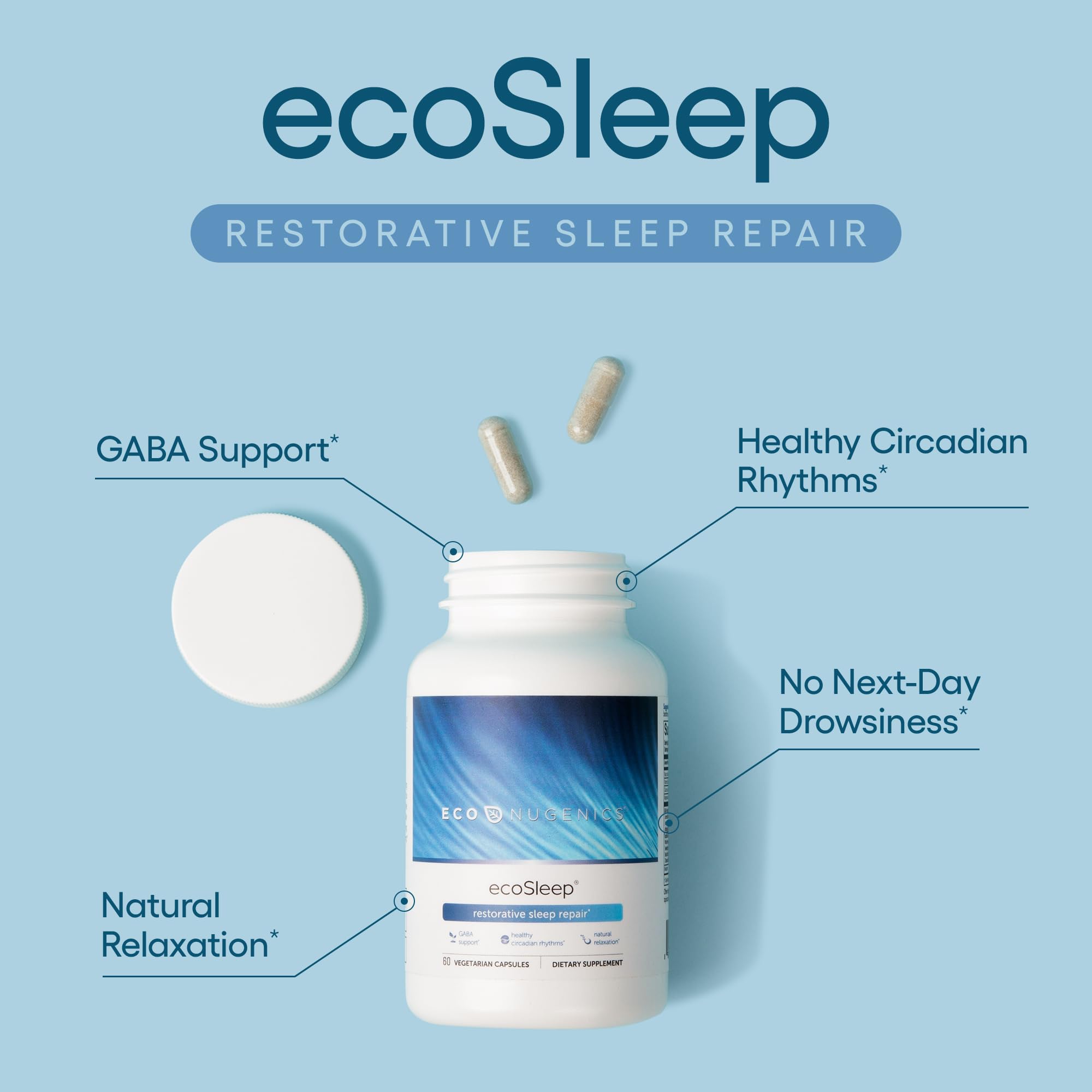 GABA support with L-theanine and honokiol for relaxation