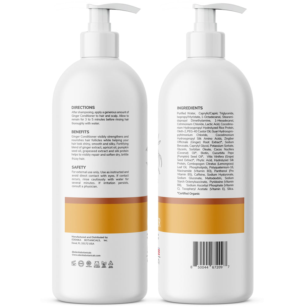 EDENIKA BOTANICALS eco packaging box highlights sustainable, USA-made care.