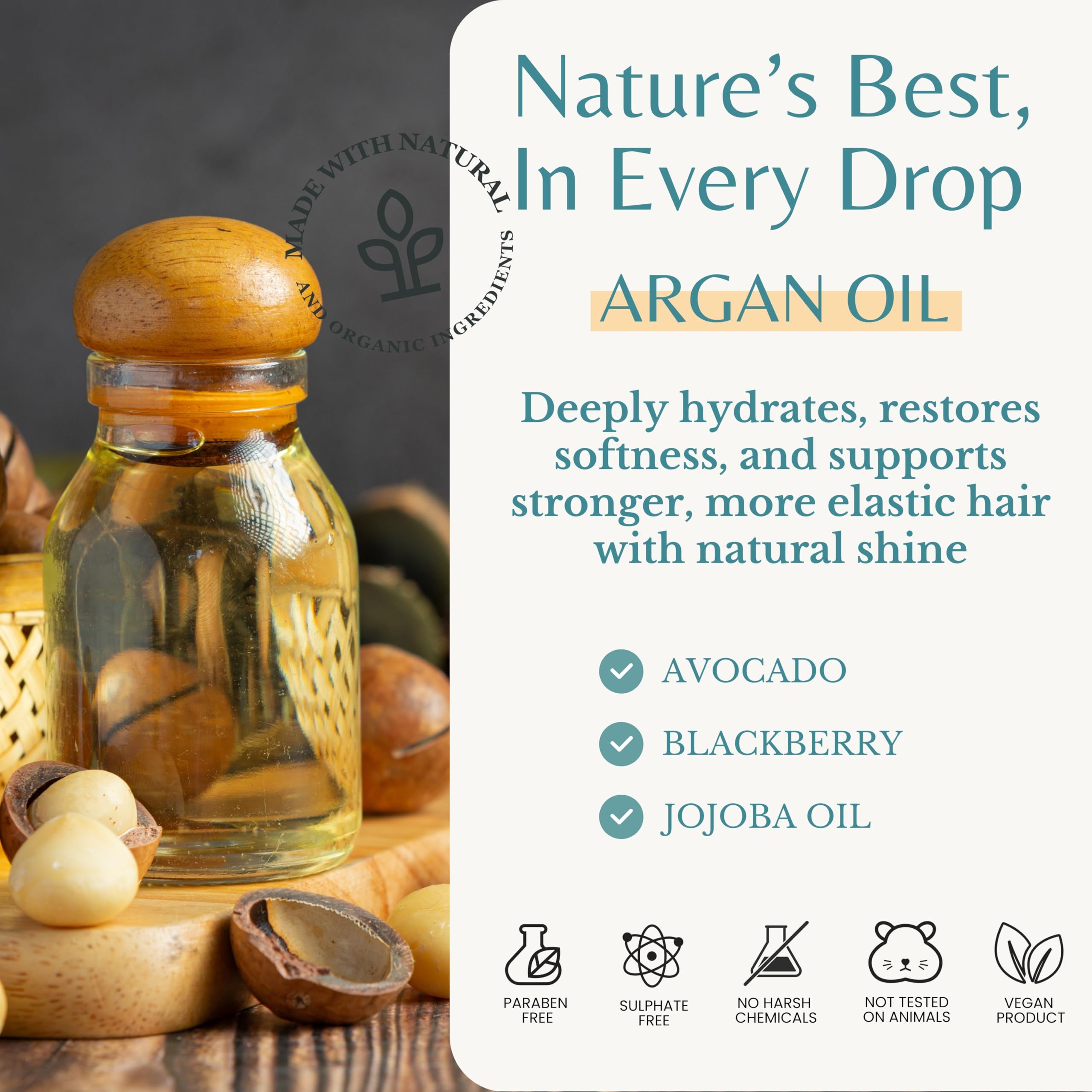 EDENIKA BOTANICALS eco-friendly packaging with USA-made label.