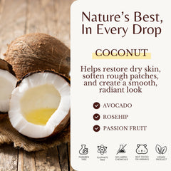 Ingredient highlights: Avocado, Rosehip, Passion Fruit, Arnica, Retinol and plant stem cells