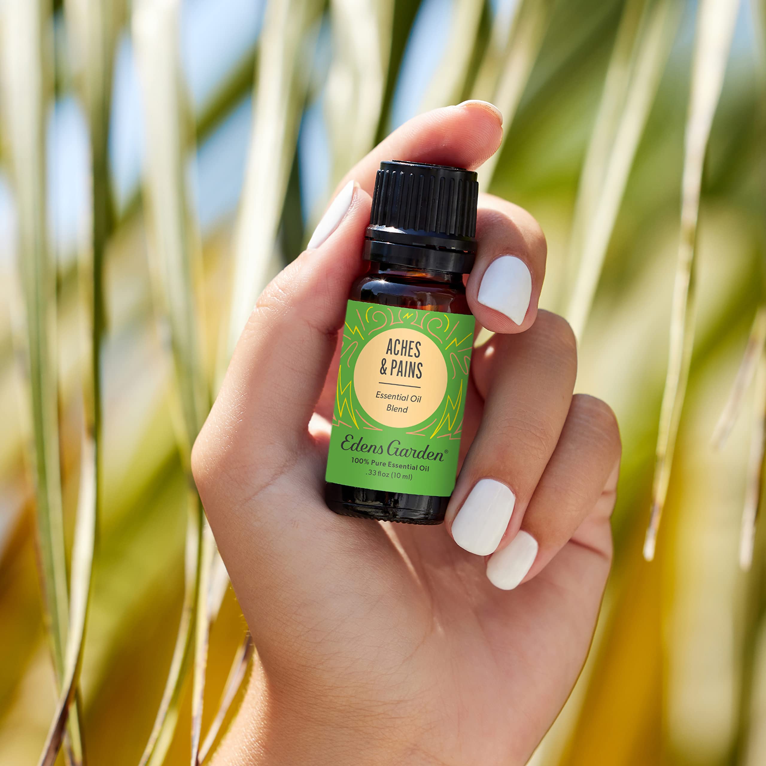 Diffuser ready with Edens Garden Aches & Pains essential oil blend.