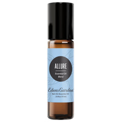 Front view of Edens Garden Allure 10ml roll-on bottle