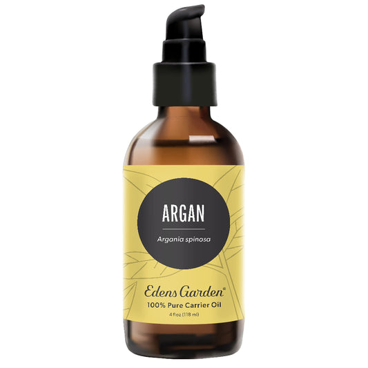Edens Garden Argan Carrier Oil bottle front view - 118 ml