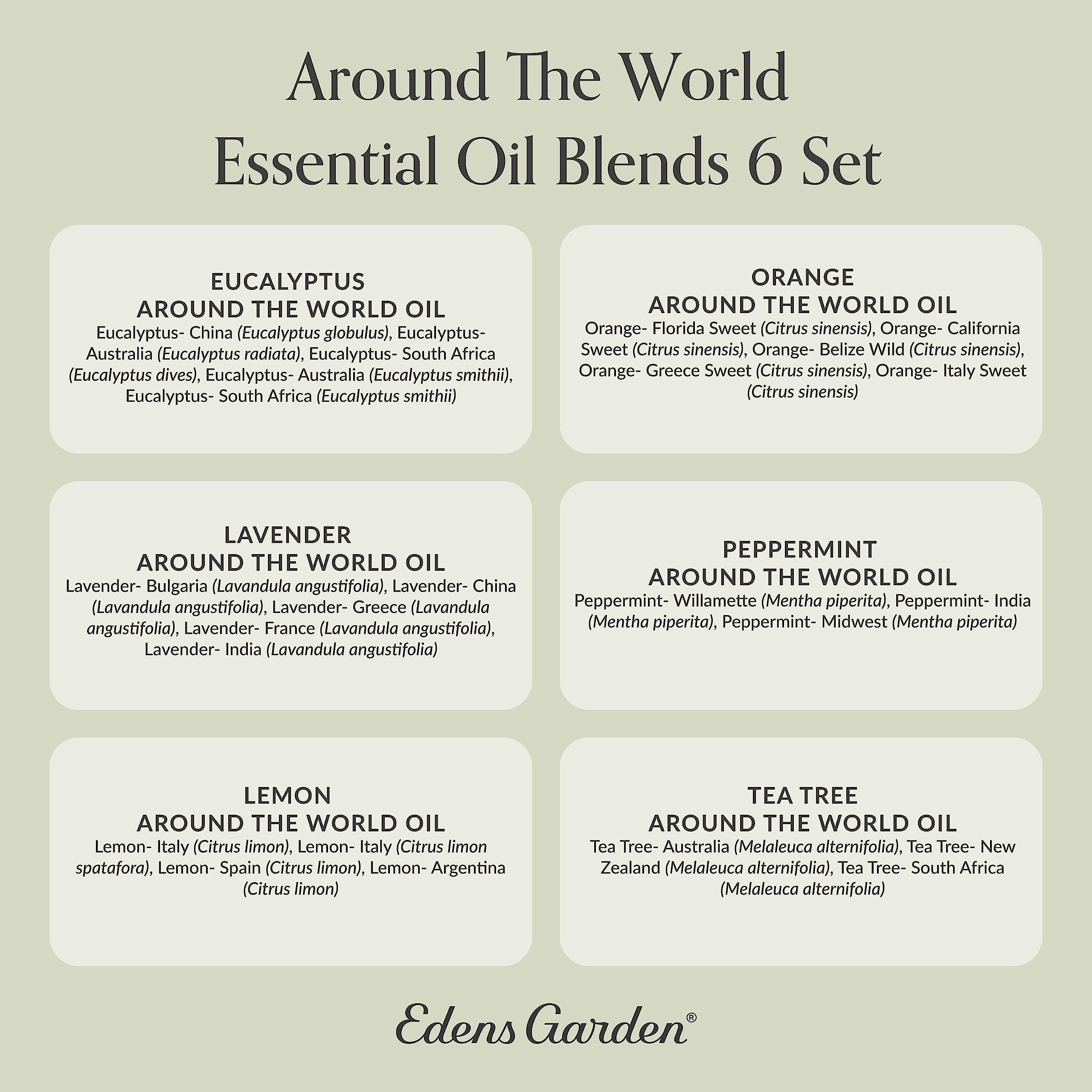 Diffuser scene with Around The World oils in use
